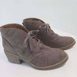 Merona, tan bootie, sz 8